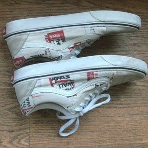 Vans Old Skool Off the Wall Packing Tape Design Sneakers size men 6 women 7.5